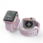 X-Doria Apple Watch Klf (38mm)-Rose-Lavender