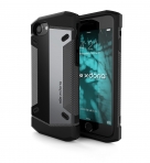 X-Doria iPhone 7 Rumble Serisi Klf-Black Chrome
