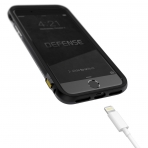 X-Doria Apple iPhone 8 Defense Lux Serisi Klf (MIL-STD-810G)-Black