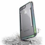 X-Doria Apple iPhone 8 Plus Defense Shield Seri Klf (MIL-STD-810G)- Iridescent
