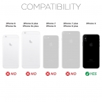 X-Doria Apple iPhone X  Defense Clear Serisi K�l�f-Black