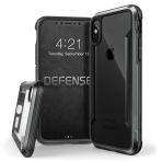 X-Doria Apple iPhone XS / X Defense Shield Serisi Klf (MIL-STD-810G)-Black