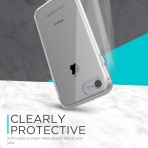 X-Doria iPhone 7 ClearVue Serisi Protective Shell Klf-Clear