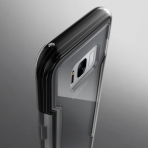 X-Doria Samsung Galaxy S8 Plus Defense Clear Serisi Klf (MIL-STD-810G)-Black