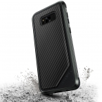 X-Doria Galaxy S8 Plus Defense Lux Klf (MIL-STD-810G)-Black Carbon Fiber