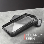 X-Doria iPhone 7 Defense Shield Serisi Klf (MIL-STD-810G)-Black