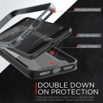 X-Doria iPhone 7 Plus Defense Shield Serisi Klf (MIL-STD-810G)-Black