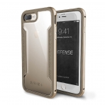 X-Doria iPhone 7 Plus Defense Shield Serisi Klf (MIL-STD-810G)-Gold