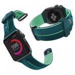 X-Doria Apple Watch Soft Silikon Kay (42mm)-Green Mint