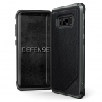 X-Doria Galaxy S8 Defense Lux Klf (MIL-STD-810G)-Black Leather
