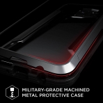 X-Doria Galaxy S9 Plus Defense Shield Klf (MIL-STD-810G)-Red