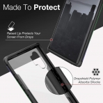 X-Doria Galaxy Note 10 Plus Defense Shield Serisi Klf (MIL-STD-810G)-Iridescent