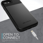X-Doria iPhone 7 Stash Czdan Klf-Silver