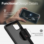 X-Doria iPhone 11 Pro Defense Prime Serisi Klf (MIL-STD-810G)-Black