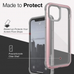 X-Doria iPhone 11 Pro Defense Shield Serisi Klf (MIL-STD-810G)-Rose Gold