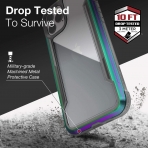 X-Doria iPhone 11 Pro Defense Shield Serisi Klf (MIL-STD-810G)-Iridescent