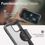 X-Doria iPhone 11 Pro Defense Shield Serisi Klf (MIL-STD-810G)-Iridescent