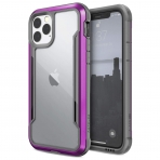 X-Doria iPhone 11 Pro Max Defense Shield Serisi Klf (MIL-STD-810G)-Purple