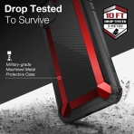 X-Doria iPhone 11 Defense Tactical Serisi Klf (MIL-STD-810G)-Red