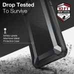 X-Doria iPhone 11 Pro Max Defense Tactical Serisi Klf (MIL-STD-810G)-Black