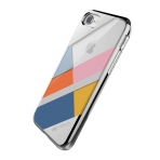 X-Doria iPhone 8 Revel Lux Serisi Klf-Silver Color Block