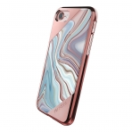 X-Doria iPhone 8 Revel Lux Serisi Klf-Rose Gold Swirl