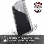 X-Doria iPhone XR Defense Air Serisi Klf (MIL-STD-810G)-Silver