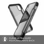 X-Doria iPhone XR Defense Clear Serisi Klf-Black