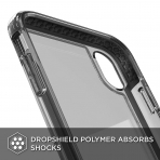 X-Doria iPhone XR Defense Clear Serisi Klf-Black