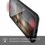 X-Doria iPhone XS Max Defense Ultra Serisi Klf (MIL-STD-810G)-Black