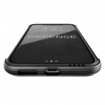 X-Doria iPhone XS / X Defense Lux Seri Klf (MIL-STD-810G)-Black Carbon Fiber
