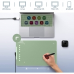 XP-PEN Deco 01 V2 Kablolu Grafik izim Tableti -Green