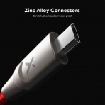 XCENTZ Micro USB arj Kablo (2M) (2 Adet)-Red