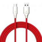 Xcentz USB C Kablo (1M)-Red