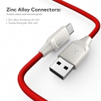 Xcentz USB C Kablo (2M)-Red