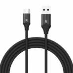 Xcentz USB C Kablo (2M)-Black