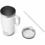 YETI Rambler Pipetli Kupa (750 mL)-White