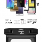 YOSH Universal Su Geirmez Klf (2 Adet)-Black