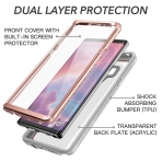YOUMAKER Galaxy Note 9 effaf Klf (MIL-STD-810G)-Pink
