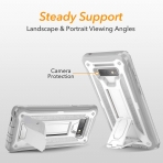 YOUMAKER Galaxy Note 9 Kickstand Klf (MIL-STD-810G)-White