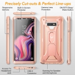 YOUMAKER Galaxy Note 9 Kickstand Klf (MIL-STD-810G)-Rose Gold