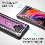 YOUMAKER Galaxy Note 9 Kickstand Klf (MIL-STD-810G)-Purple