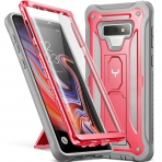 YOUMAKER Galaxy Note 9 Kickstand Klf (MIL-STD-810G)-Pink