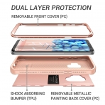 YOUMAKER Galaxy S9 Rugged Bumper Klf (MIL-STD-810G)