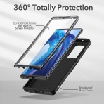 YOUMAKER Samsung Galaxy Note 20 Slim Fit Klf (MIL-STD-810G)-Black