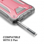 YOUMAKER Samsung Galaxy Note 8 Kemer Klipsli K�l�f (MIL-STD-810G)-Pink