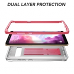 YOUMAKER Samsung Galaxy Note 8 Kemer Klipsli K�l�f (MIL-STD-810G)-Pink