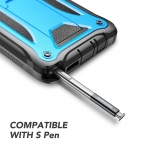 YOUMAKER Samsung Galaxy Note 8 Kemer Klipsli K�l�f (MIL-STD-810G)-Blue