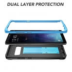 YOUMAKER Samsung Galaxy Note 8 Kemer Klipsli K�l�f (MIL-STD-810G)-Blue