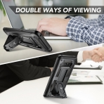 YOUMAKER Samsung Galaxy Note 8 Kemer Klipsli K�l�f (MIL-STD-810G)-Black